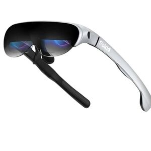 White & Black AR Smart Glasses - Wireless Wearable